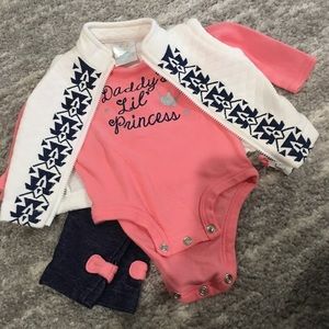 Nursery Rhyme Baby Girl Vest and Jegging set.